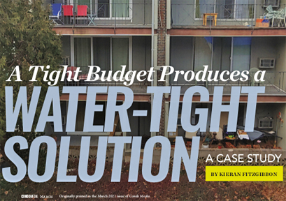A Tight Budget Produces a Water-Tight Solution
